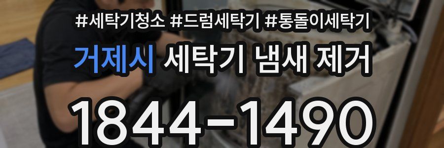 거제시 세탁기 냄새 제거