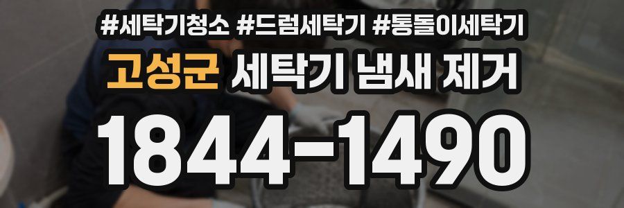 고성군 세탁기 냄새 제거