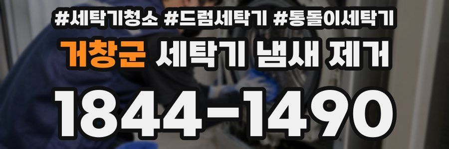 거창군 세탁기 냄새 제거