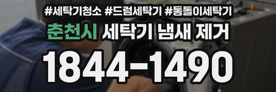 춘천시 세탁기 냄새 제거