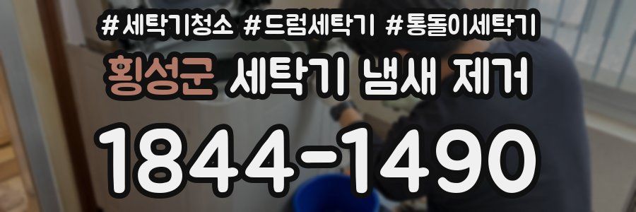 횡성군 세탁기 냄새 제거