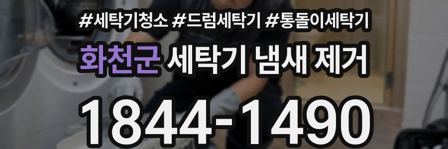 화천군 세탁기 냄새 제거