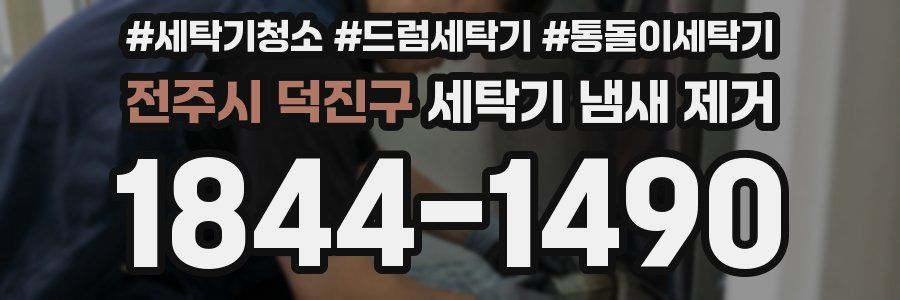 전주시 덕진구 세탁기 냄새 제거