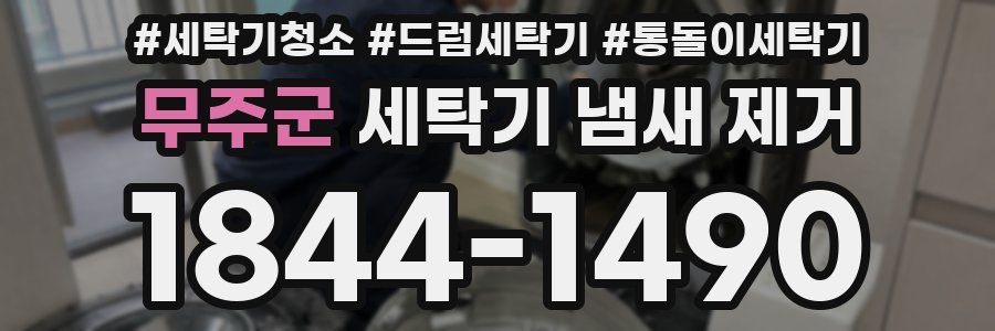 무주군 세탁기 냄새 제거