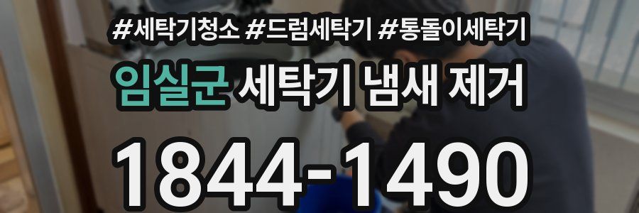 임실군 세탁기 냄새 제거