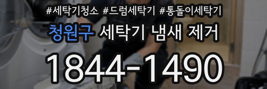 청원구 세탁기 냄새 제거
