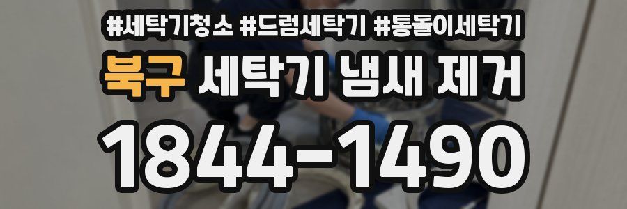 북구 세탁기 냄새 제거