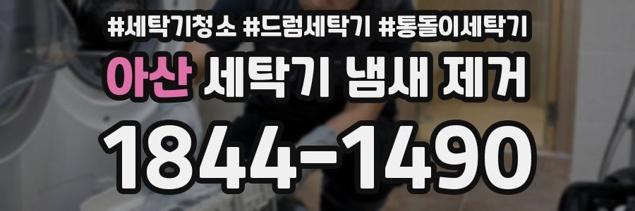 아산 세탁기 냄새 제거