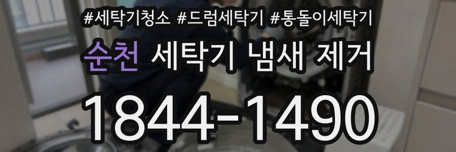 순천 세탁기 냄새 제거