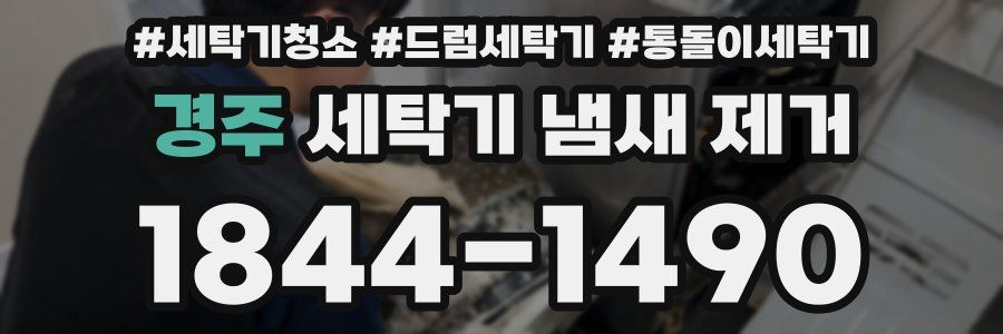 경주 세탁기 냄새 제거