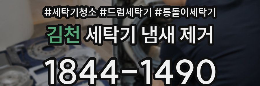김천 세탁기 냄새 제거