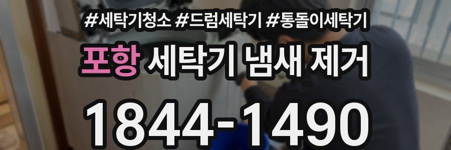포항 세탁기 냄새 제거