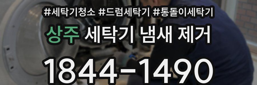 상주 세탁기 냄새 제거