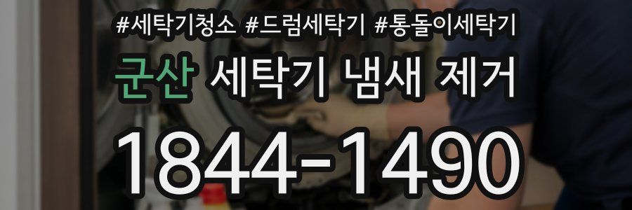 군산 세탁기 냄새 제거