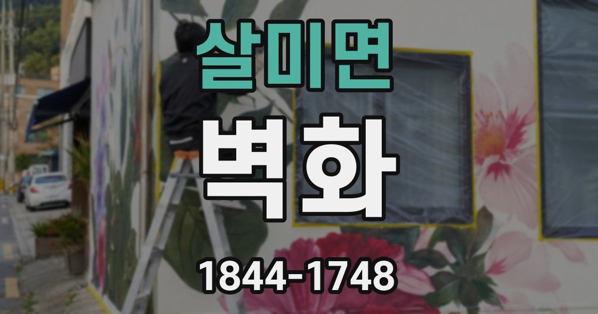 살미면 벽화