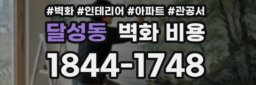 달성동 벽화 비용