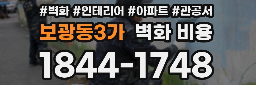 보광동3가 벽화 비용