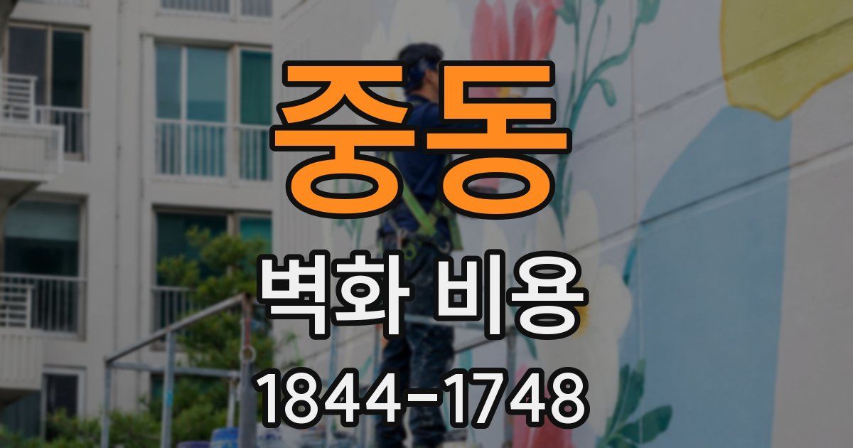 중동 벽화 비용