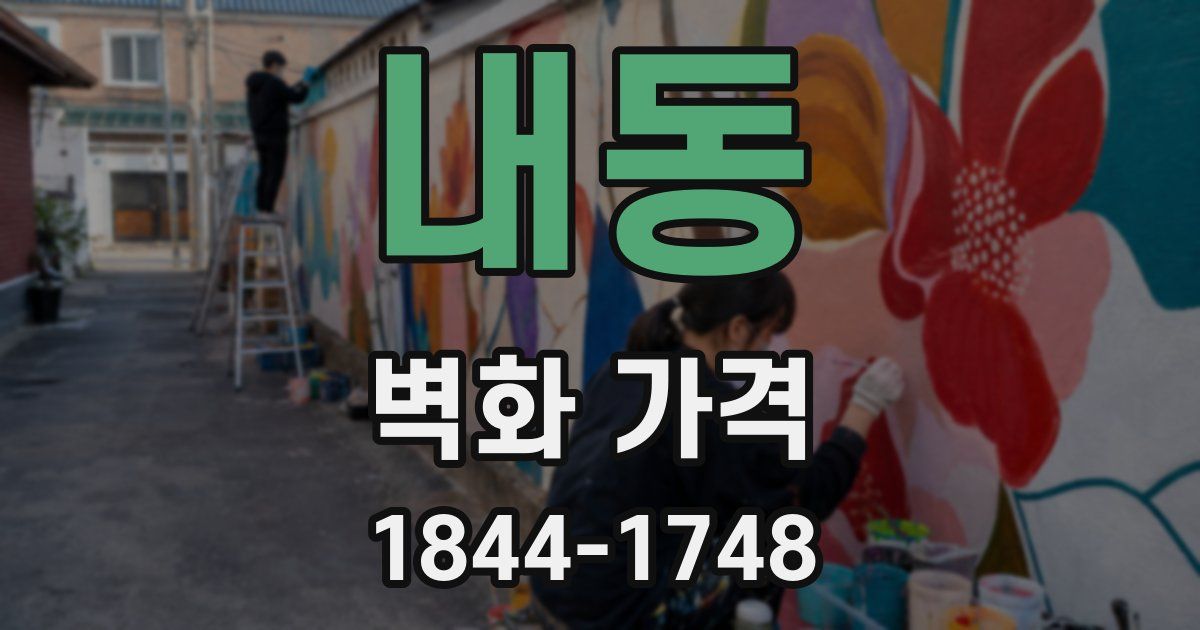 내동 벽화 가격