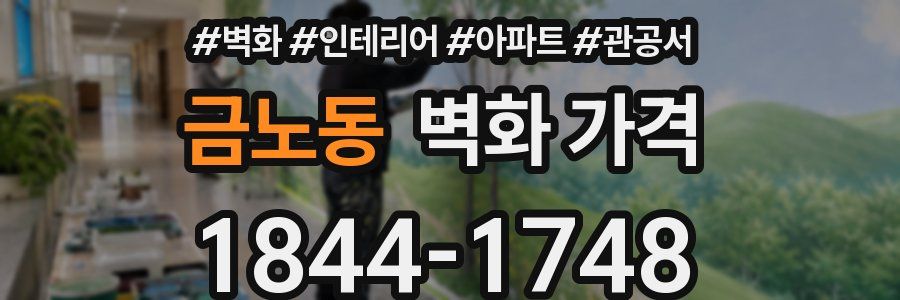 금노동 벽화 가격
