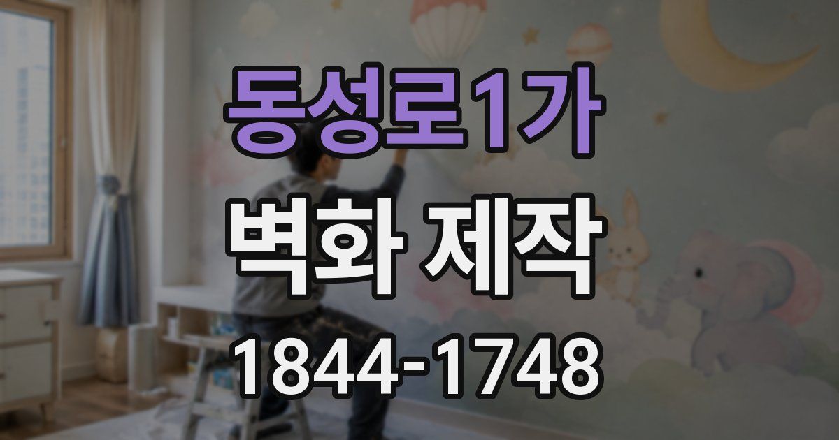 동성로1가 벽화 제작