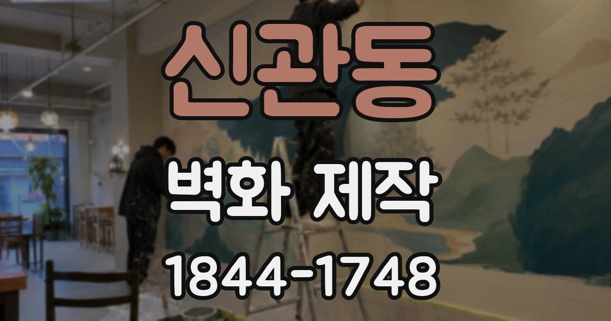 신관동 벽화 제작