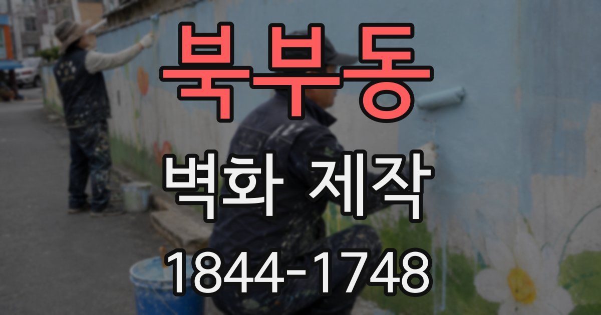 북부동 벽화 제작