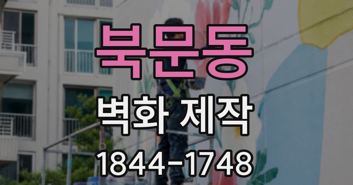 북문동 벽화 제작