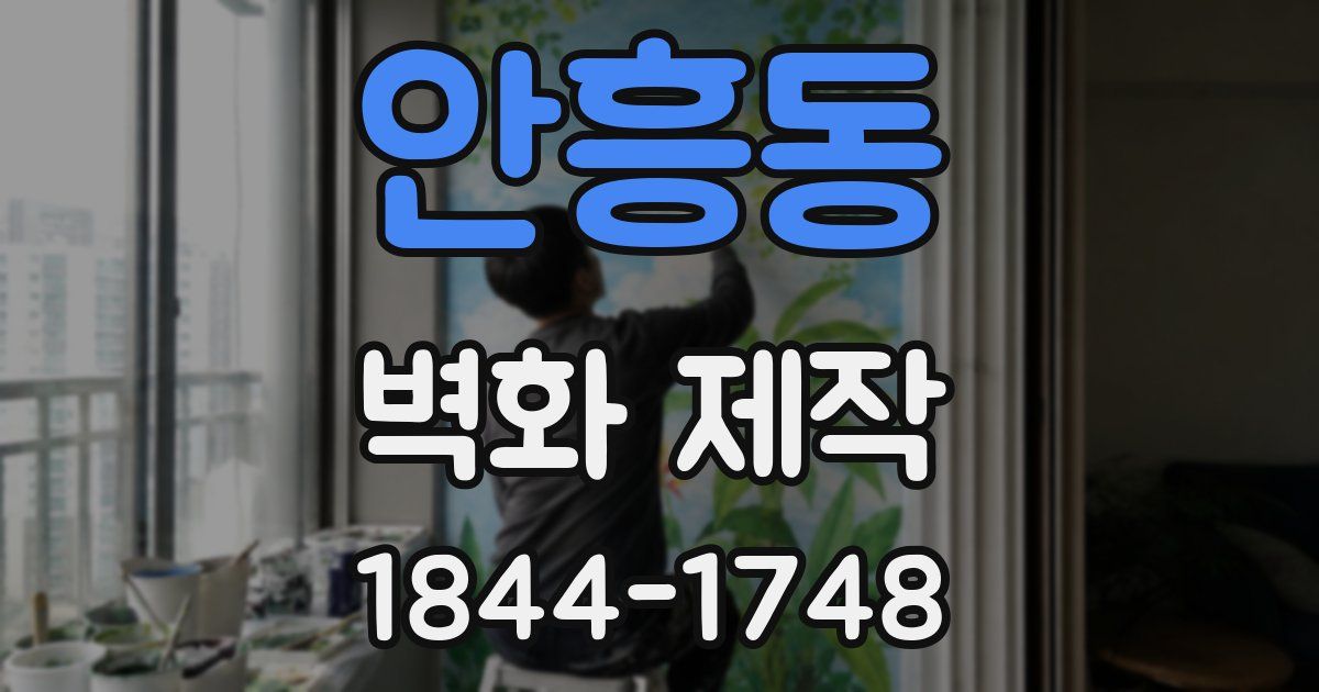 안흥동 벽화 제작