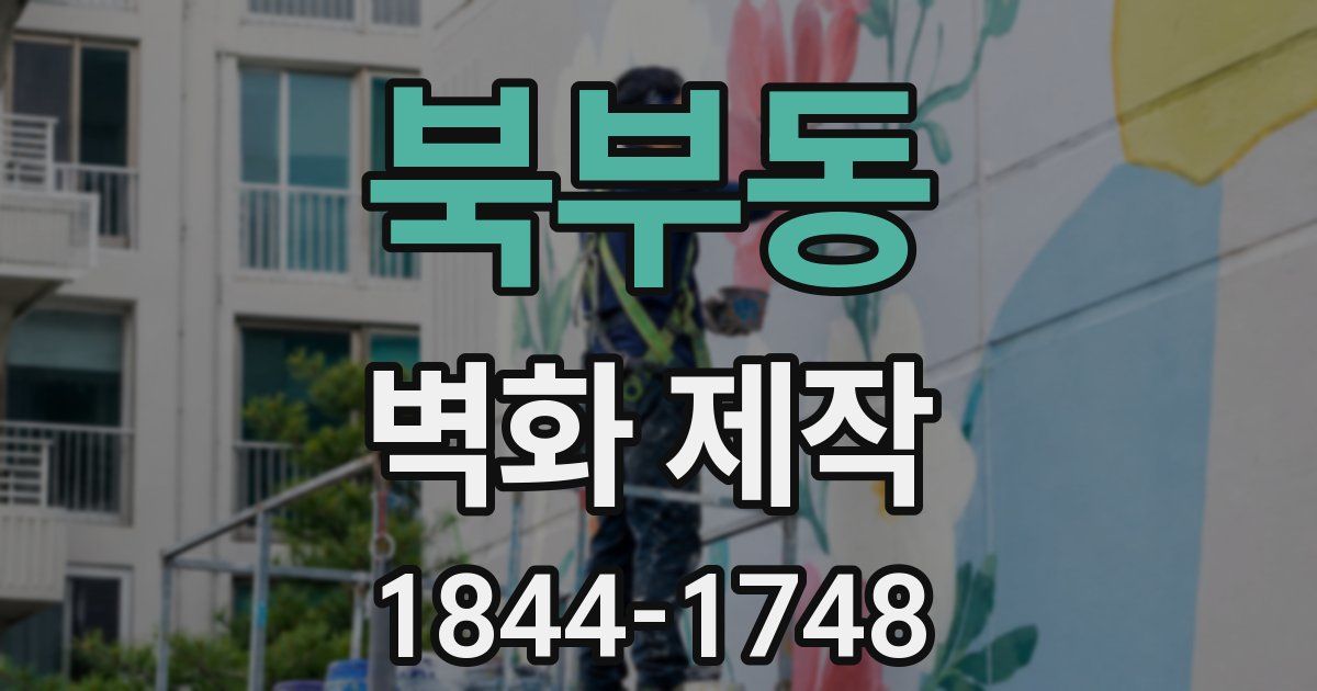 북부동 벽화 제작
