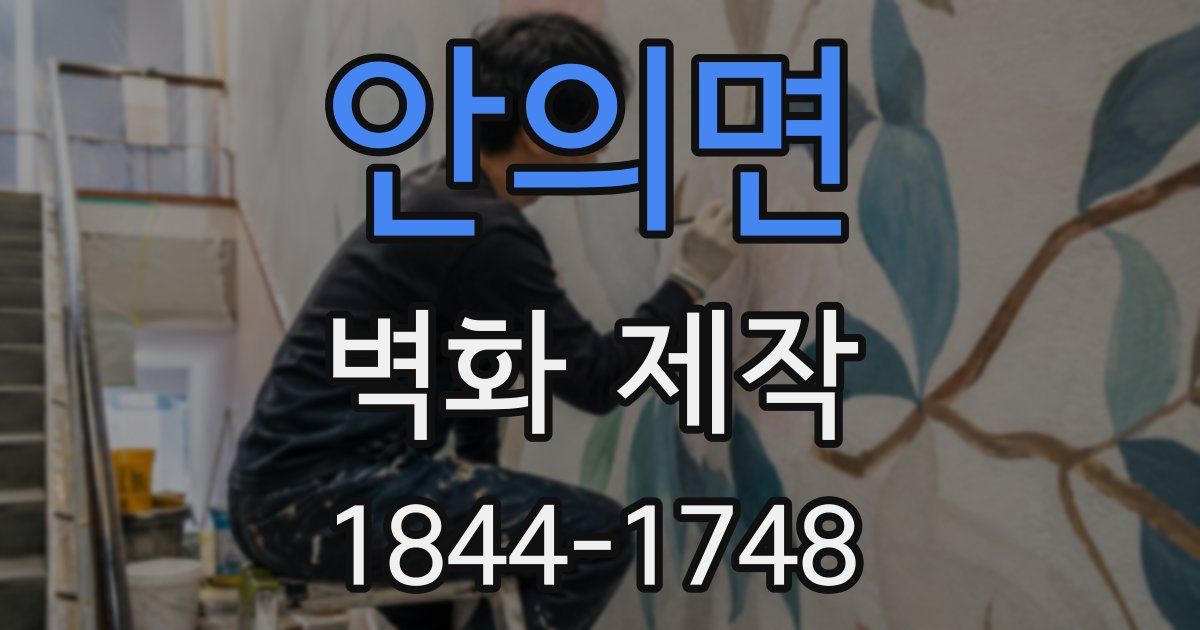 안의면 벽화 제작