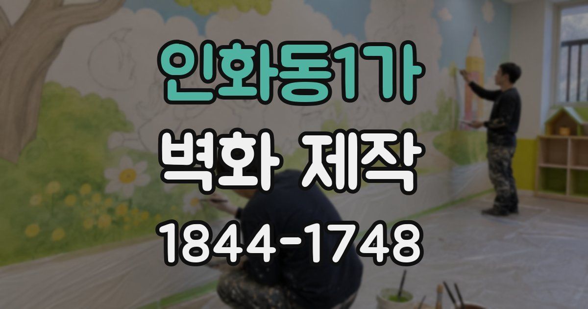 인화동1가 벽화 제작