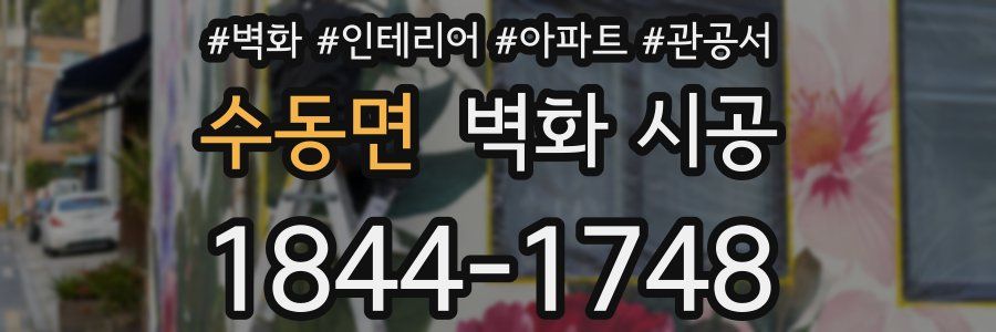 수동면 벽화 시공