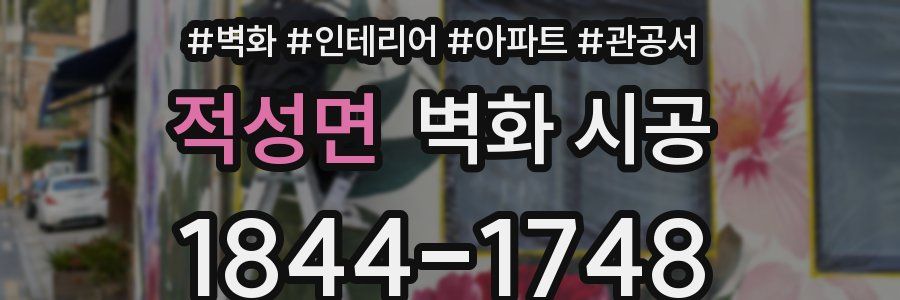 적성면 벽화 시공
