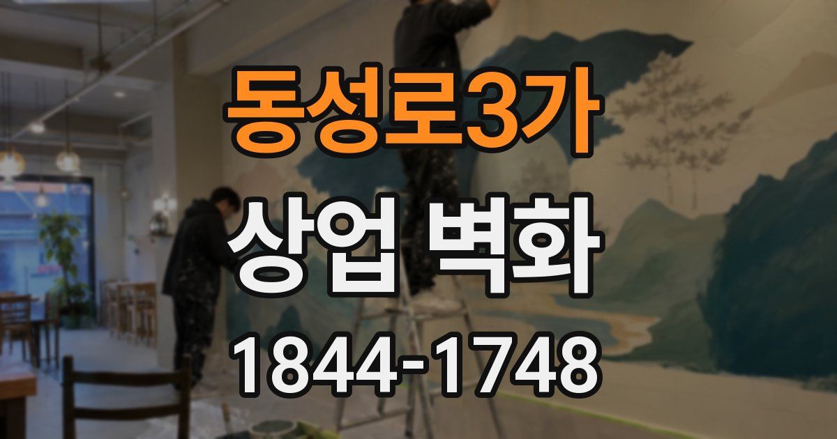 동성로3가 상업 벽화