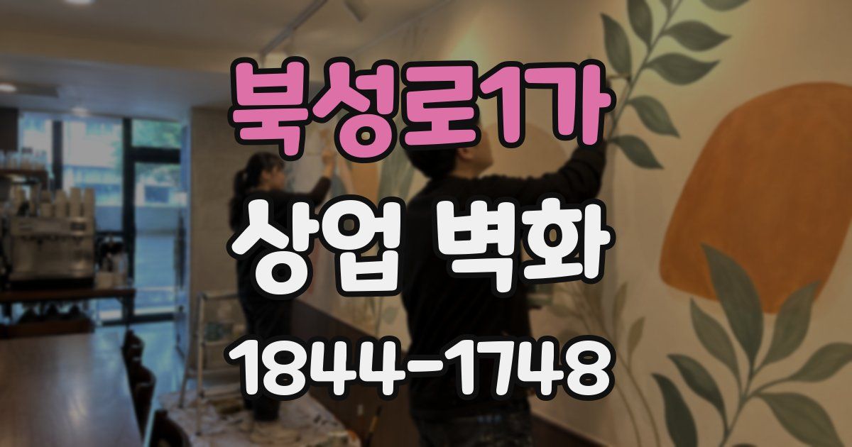 북성로1가 상업 벽화