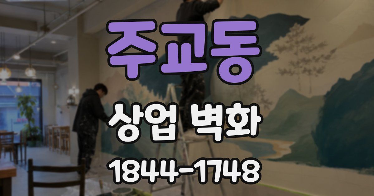 주교동 상업 벽화