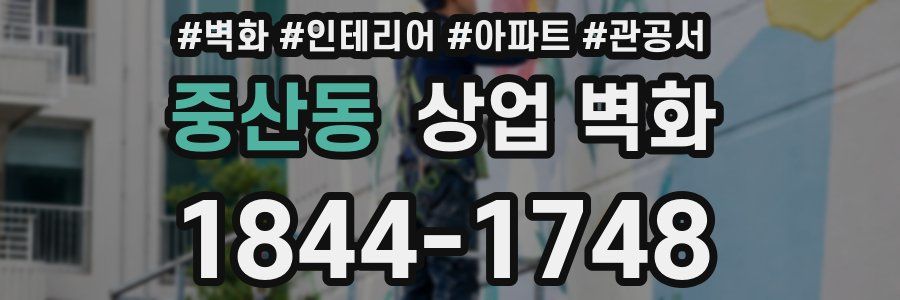 중산동 상업 벽화