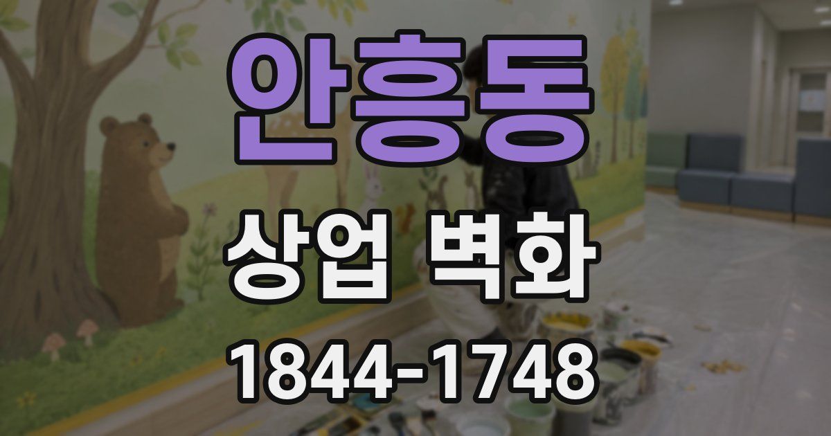 안흥동 상업 벽화