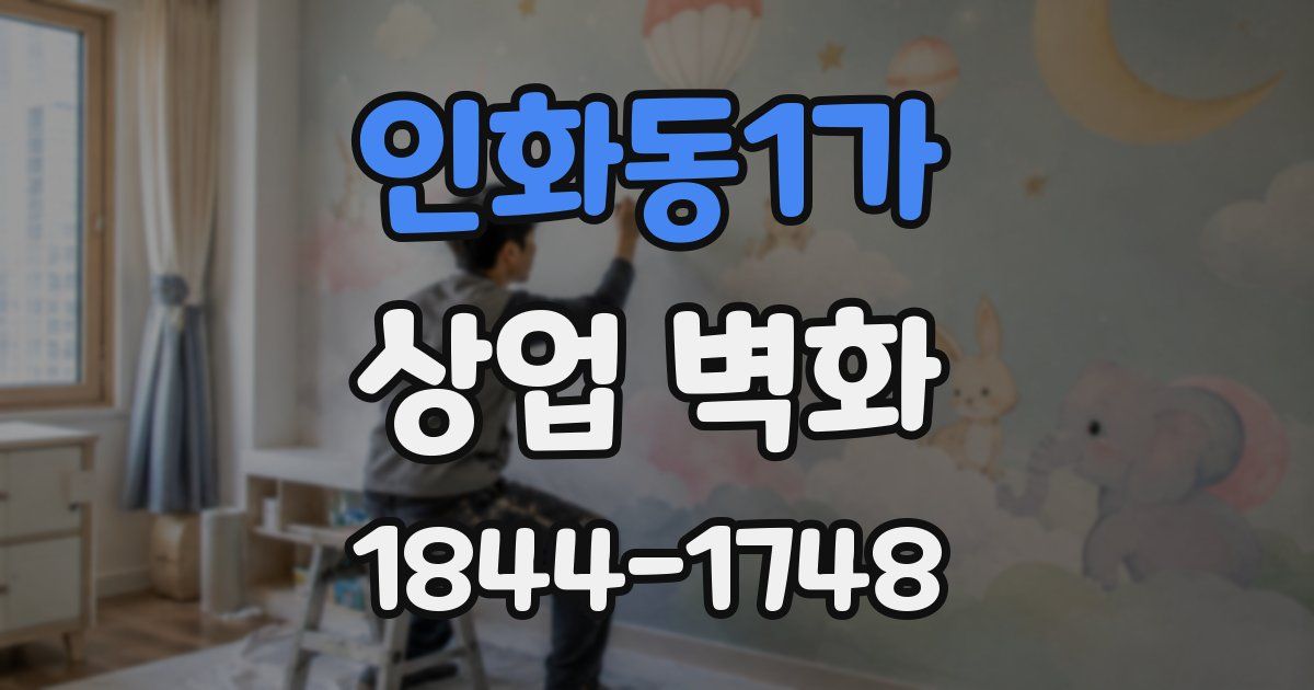 인화동1가 상업 벽화