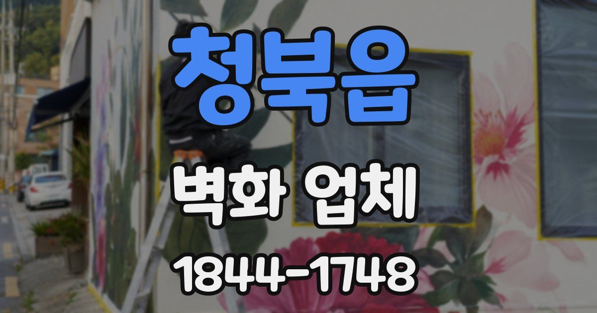 청북읍 벽화 업체