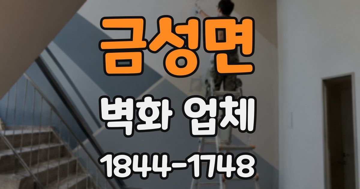 금성면 벽화 업체