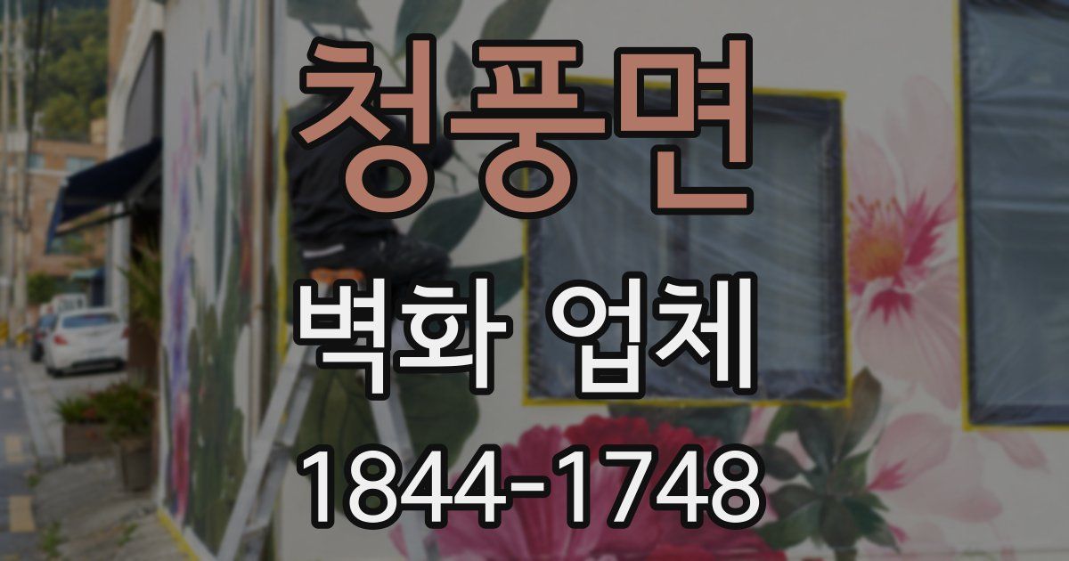 청풍면 벽화 업체