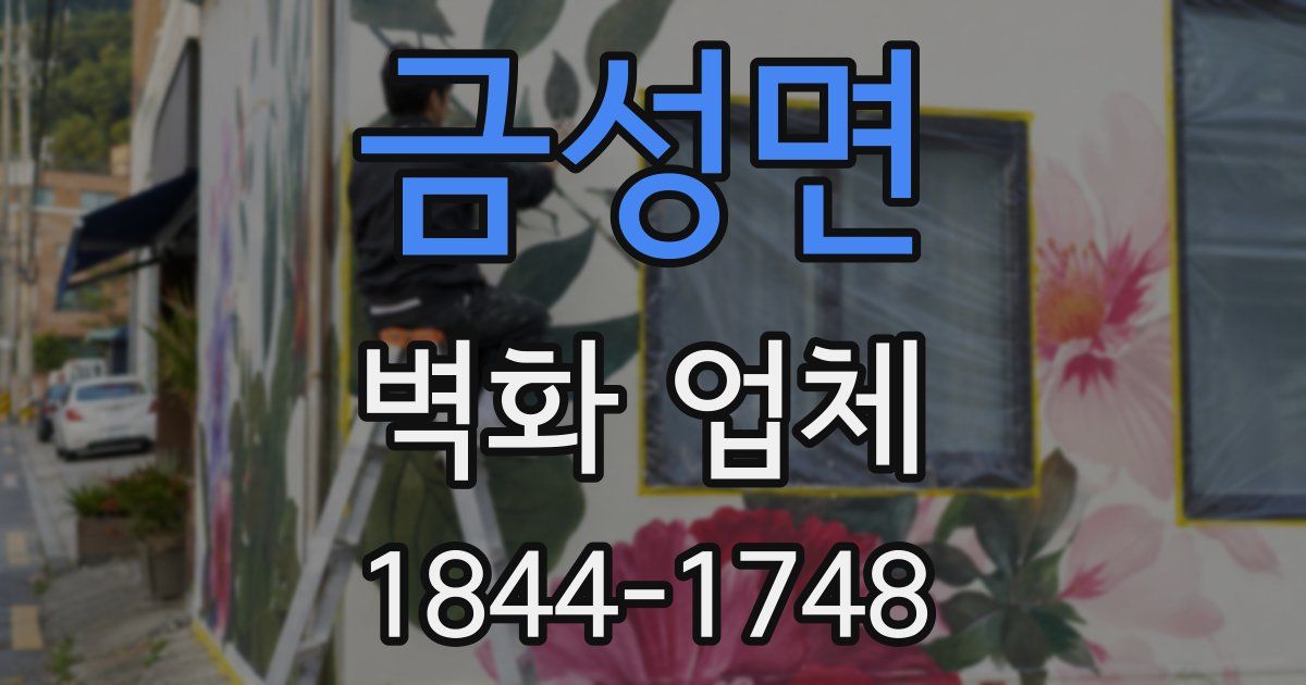 금성면 벽화 업체