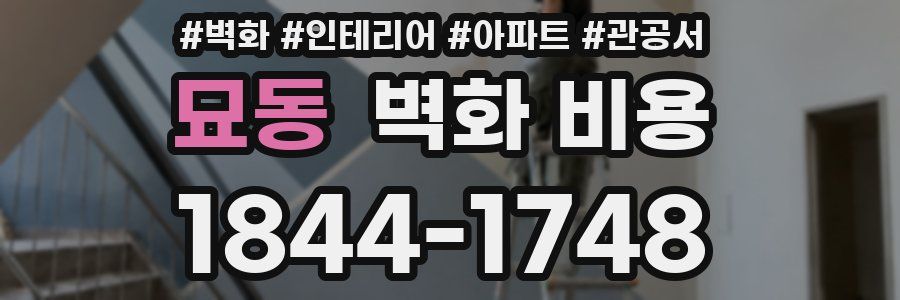 묘동 벽화 비용