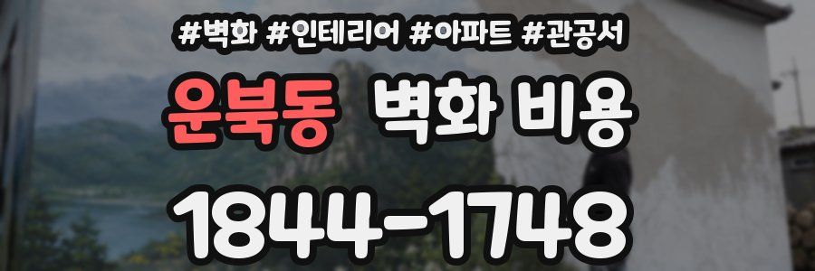운북동 벽화 비용