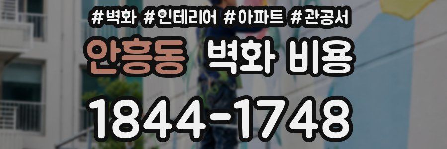 안흥동 벽화 비용