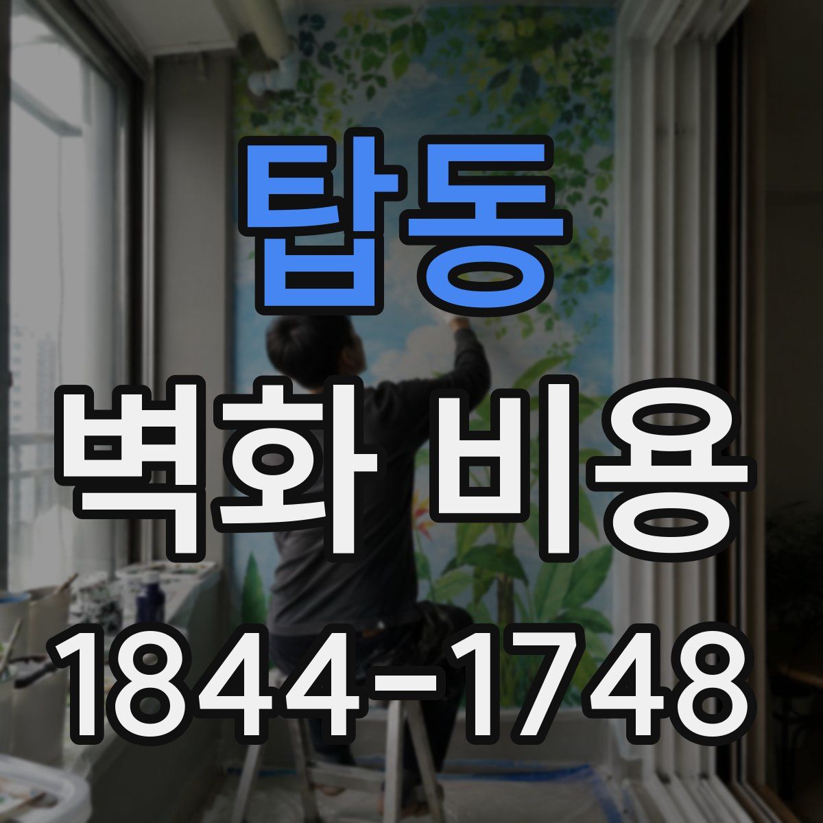 탑동 벽화 비용