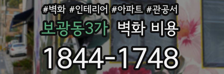 보광동3가 벽화 비용