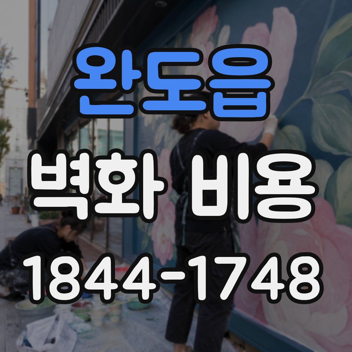 완도읍 벽화 비용
